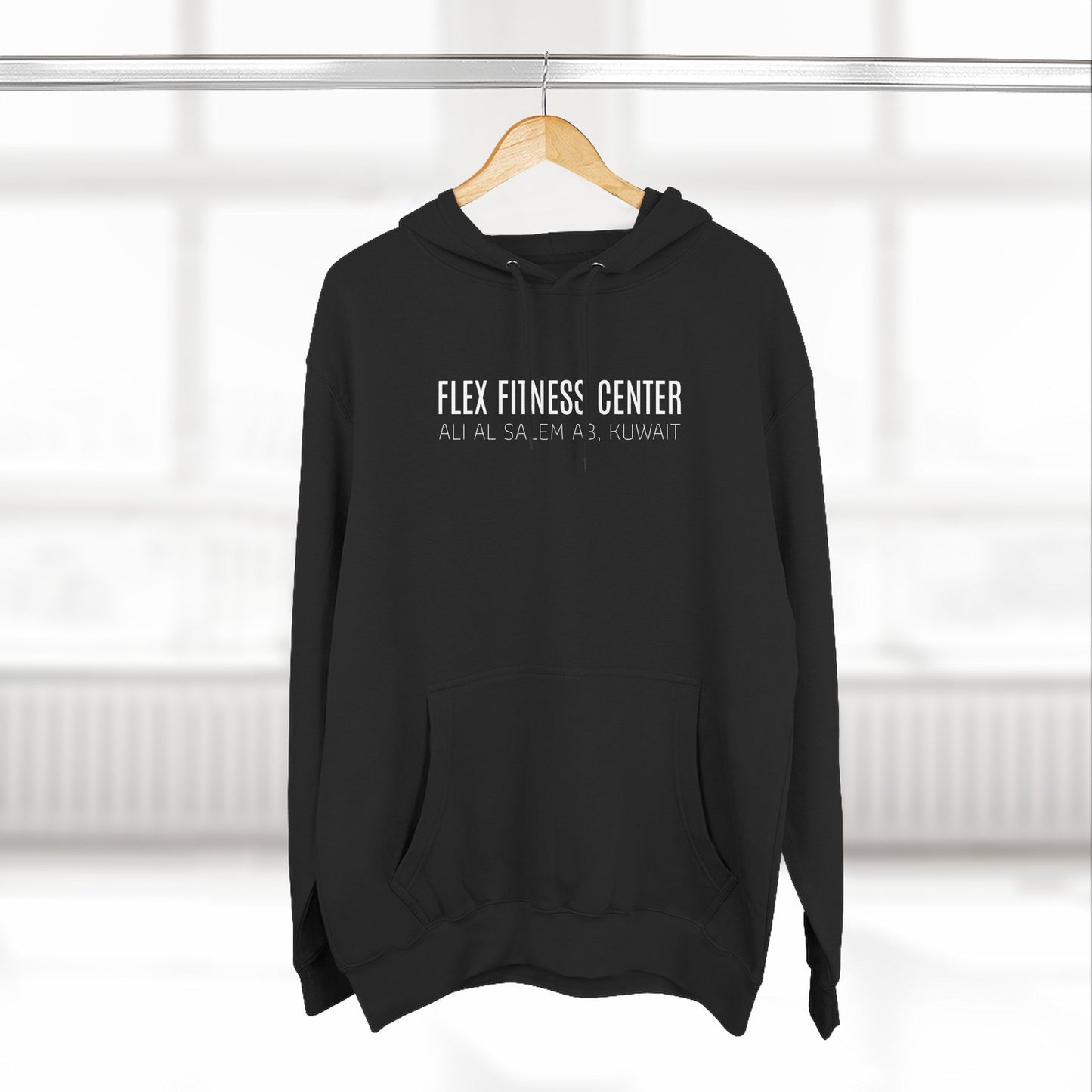 Flex Fitness Center Hoodie AASAB Gym Hoodie