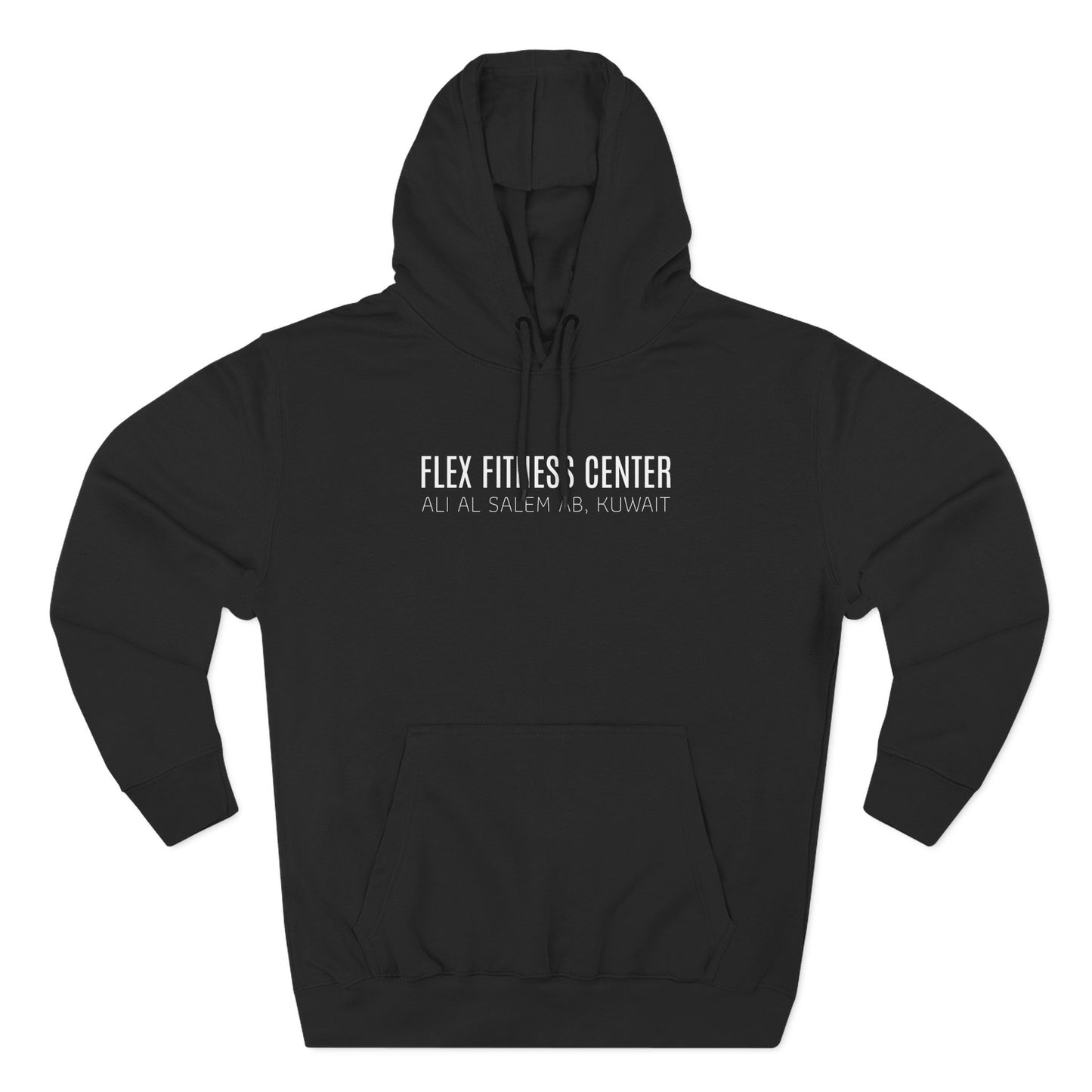 Flex Fitness Center Hoodie AASAB Gym Hoodie