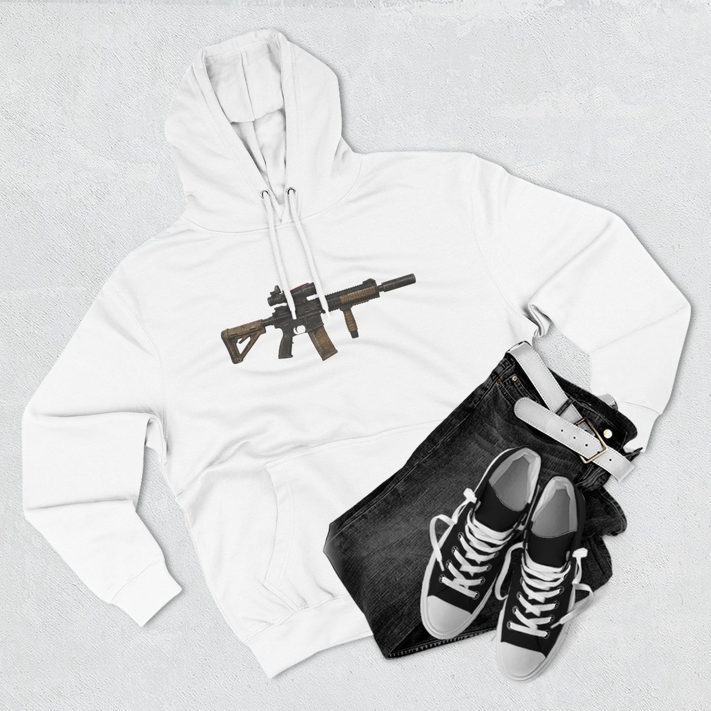 Fleece Hoodie 'AR' Gym Hoodie