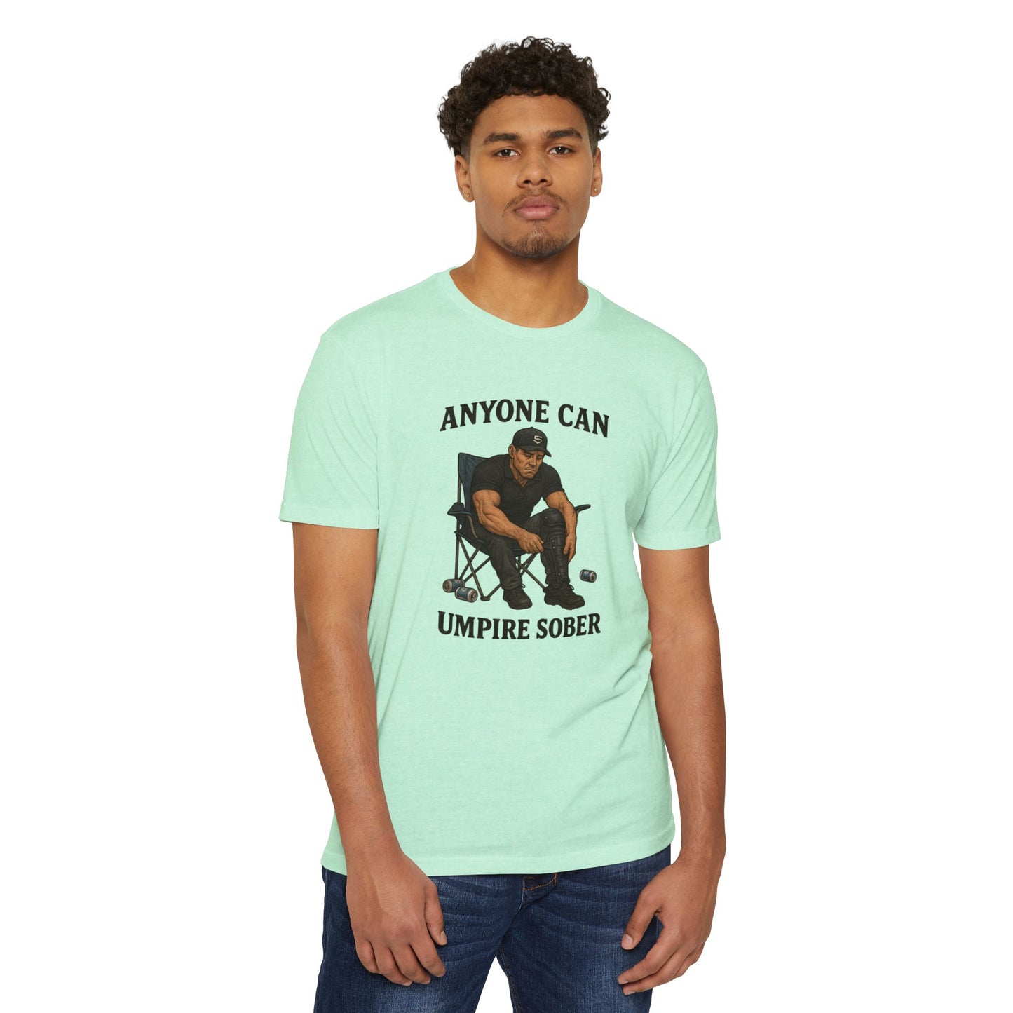 Anyone Can Umpire Sober Gym Tee