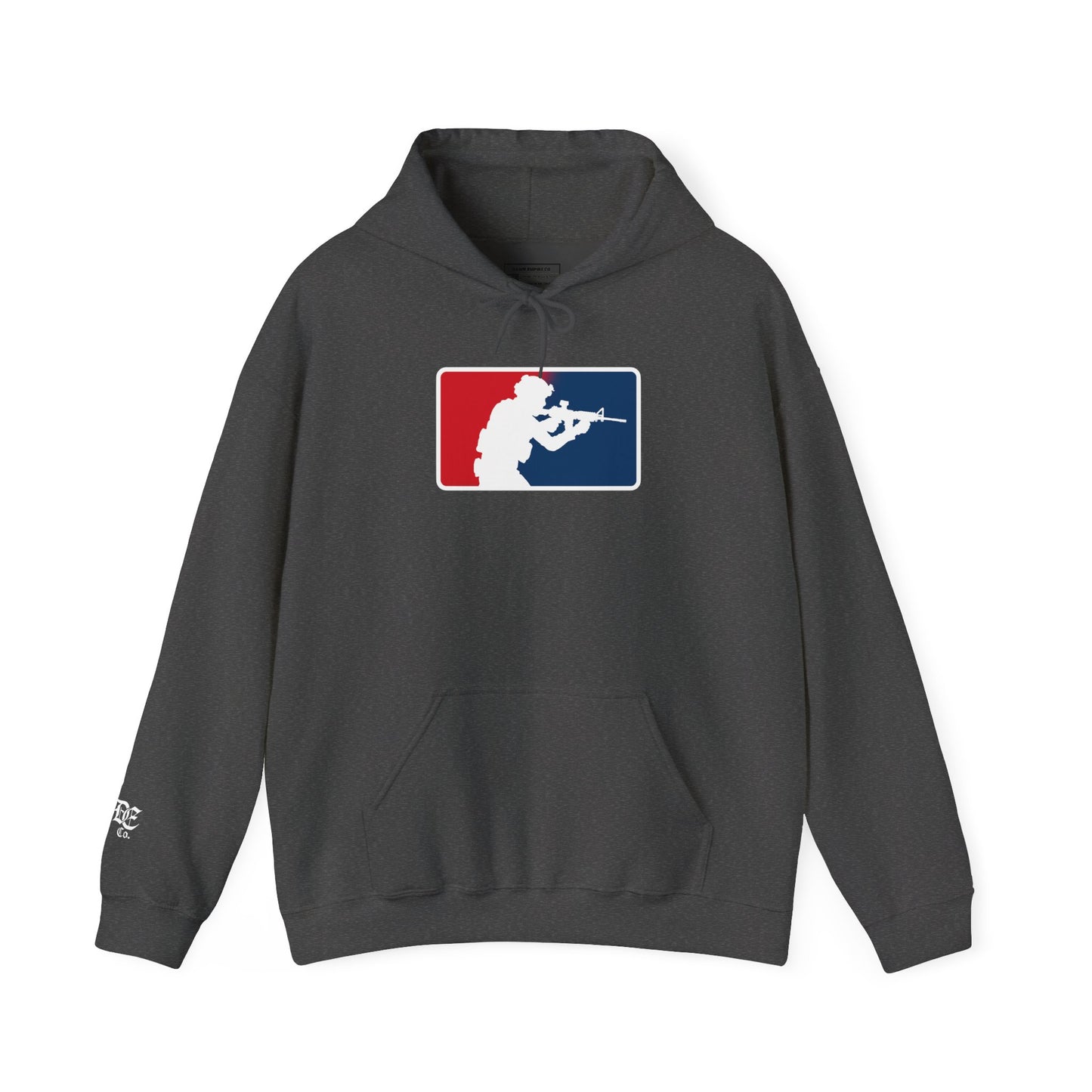 Gun Totter Contact Front Gym Hoodie