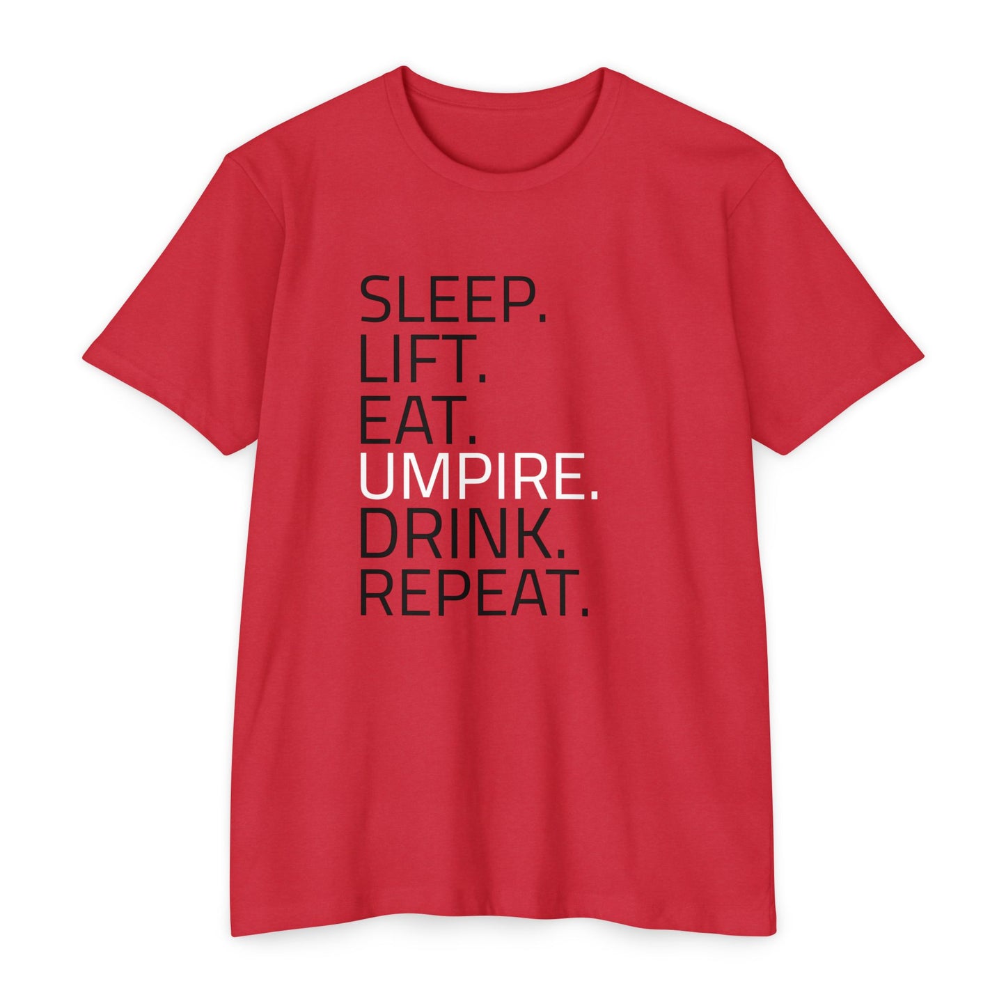 Umpire Checklist Gym Tee