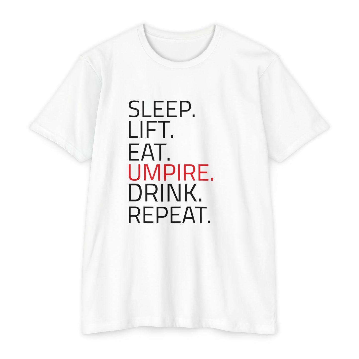 Umpire Checklist Gym Tee