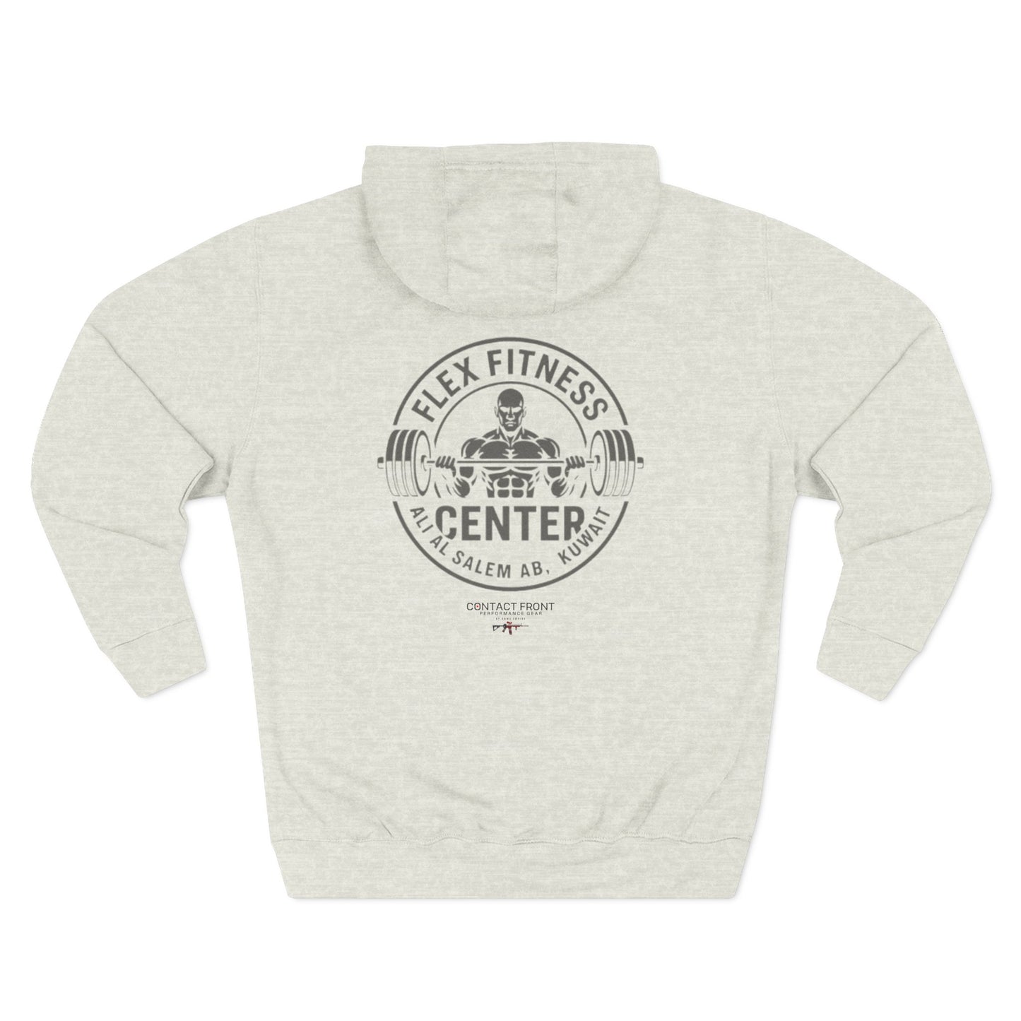 Flex Fitness Center Hoodie AASAB Gym Hoodie
