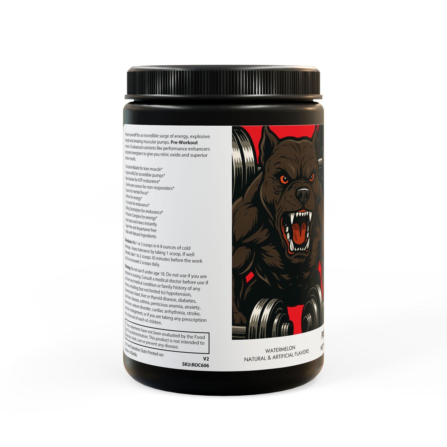 Pre-Workout Supplement, Watermelon (300g, 10.58oz)