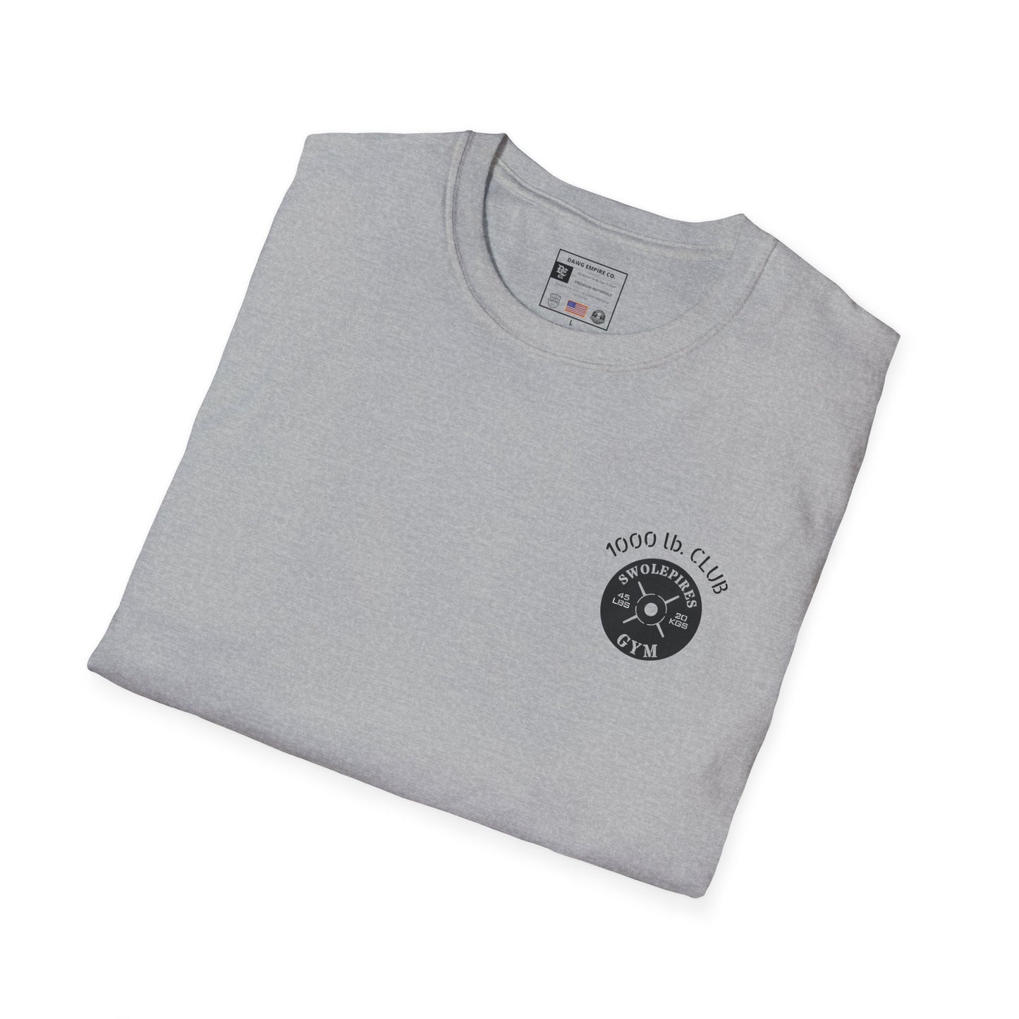 1,000 lb Club OS Gym Tee