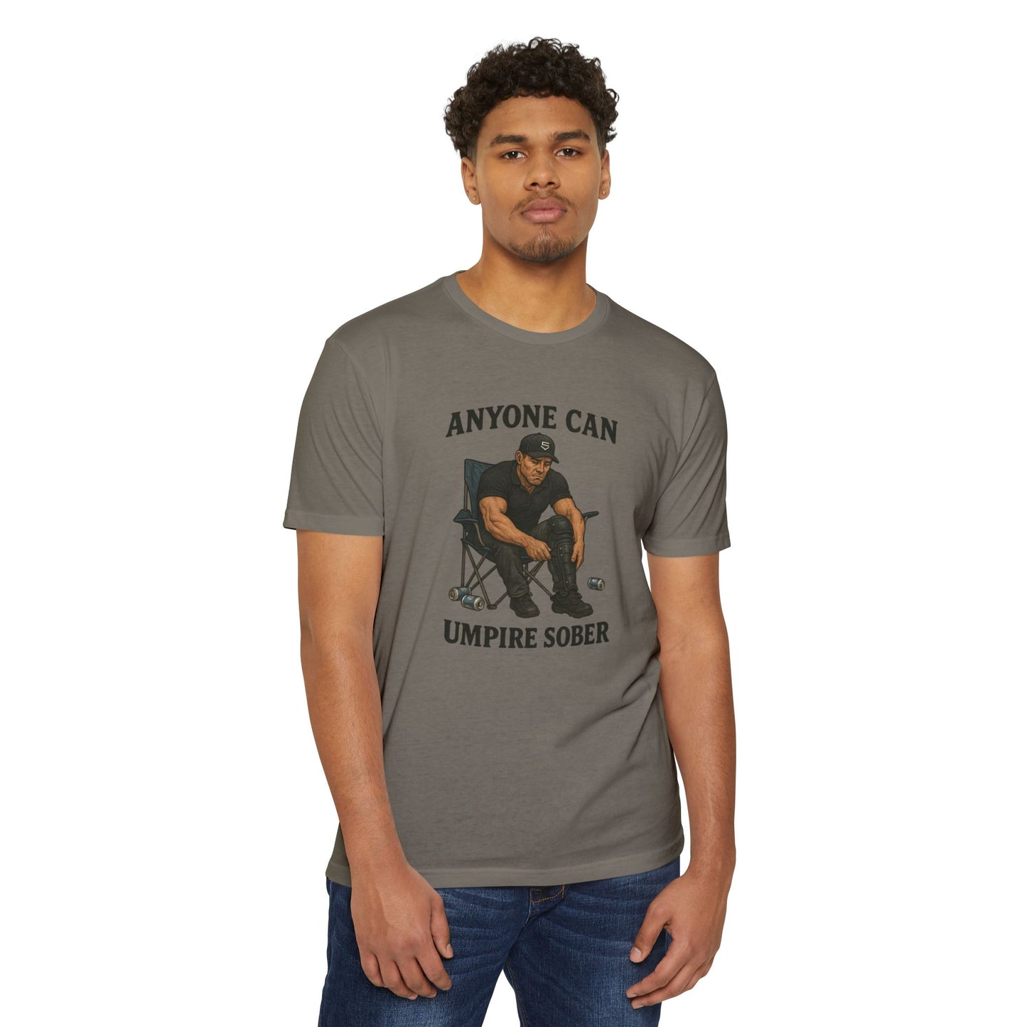 Anyone Can Umpire Sober Gym Tee
