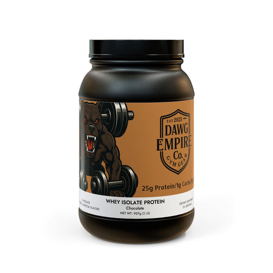 Whey Isolate Protein Supplement (907g, 2lb)