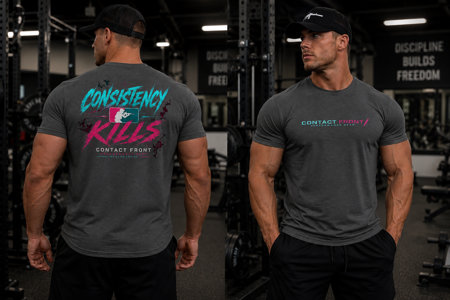 Consistency Kills Gym Tee