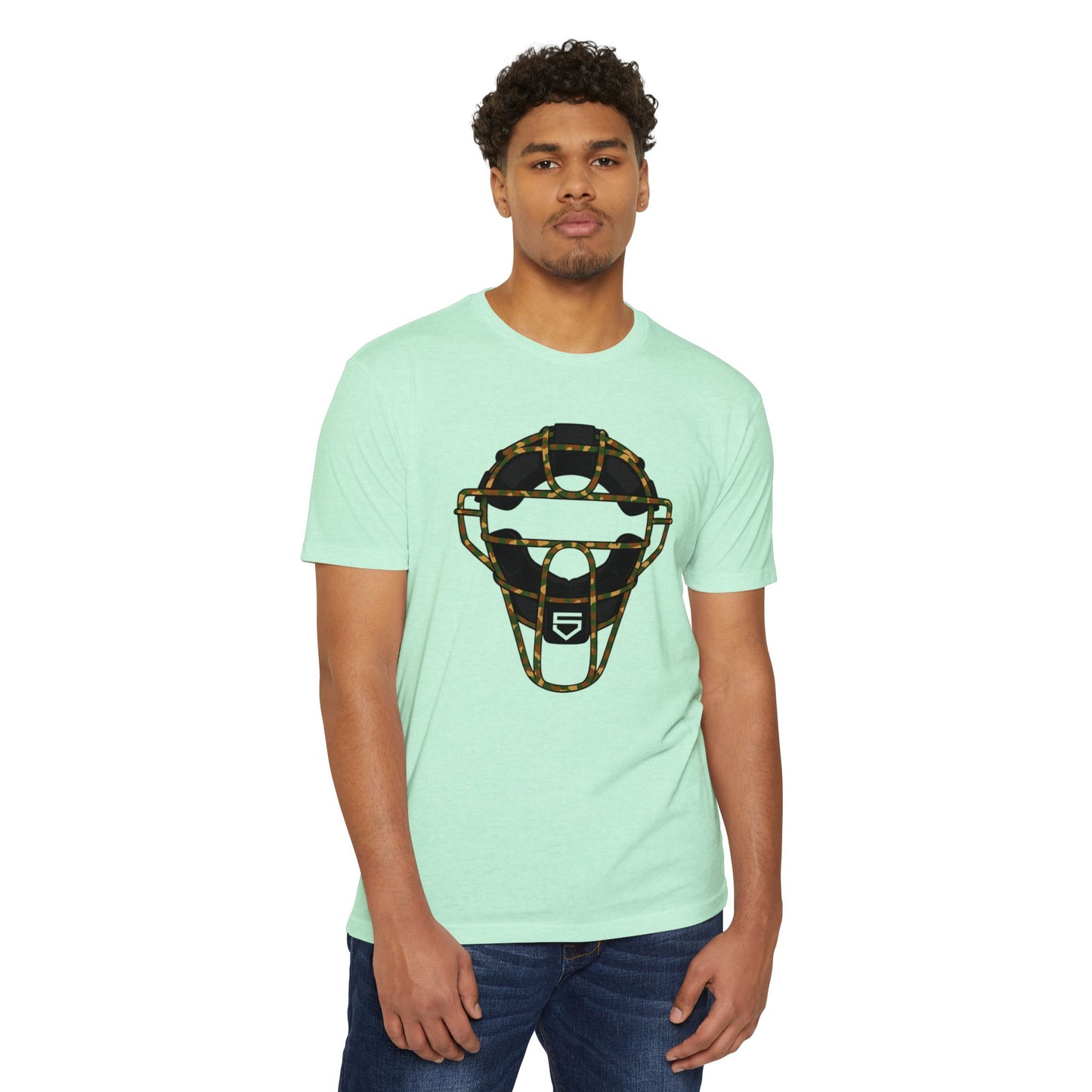 OS Veterans Day Umpire Mask Gym T