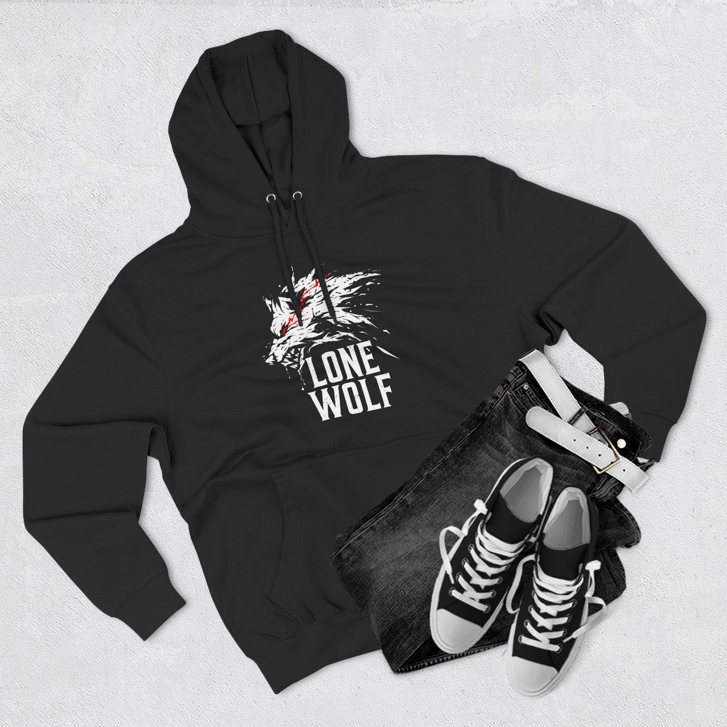 Lone Wolf Gym Hoodie