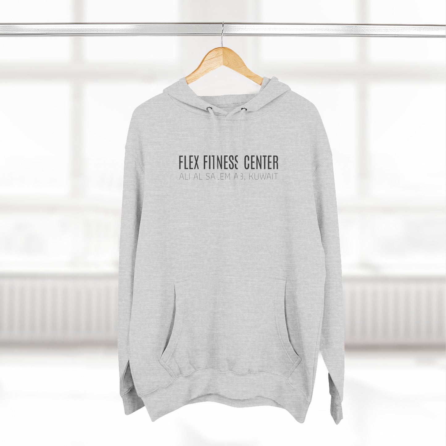Flex Fitness Center Hoodie AASAB Gym Hoodie