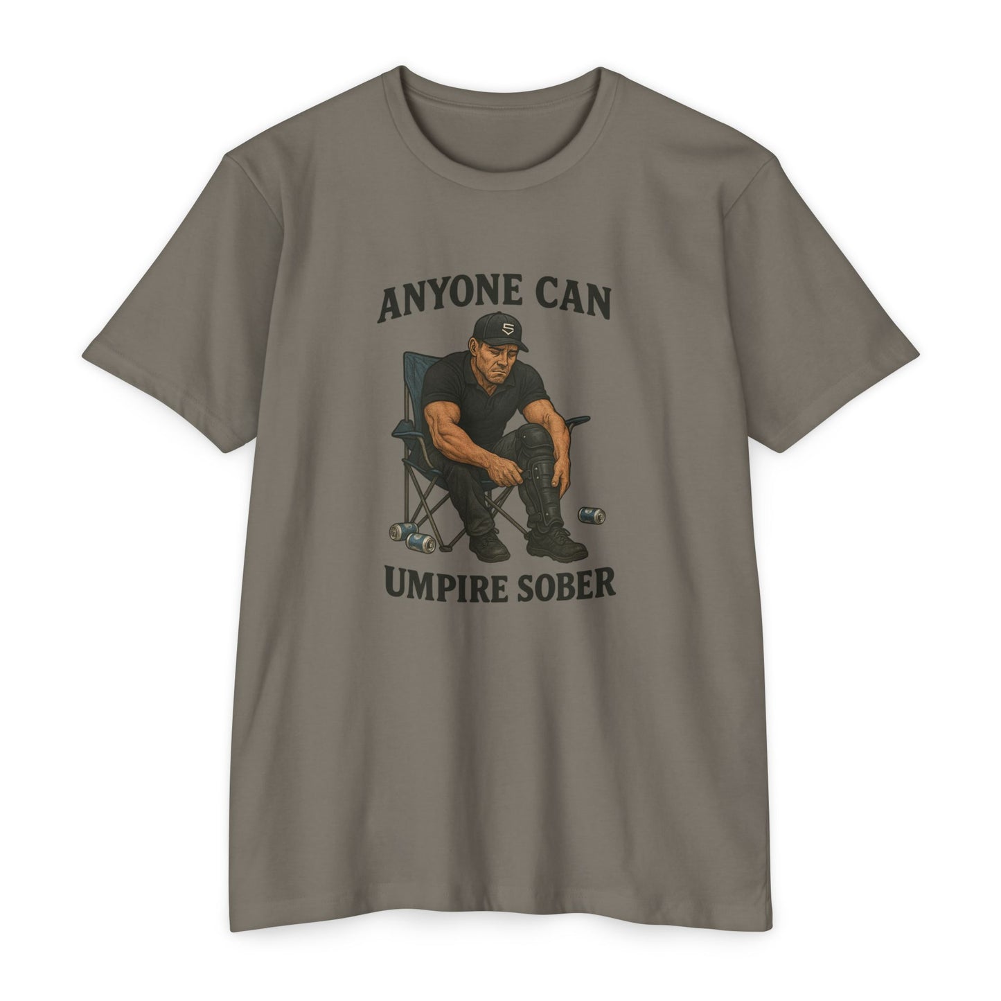 Anyone Can Umpire Sober Gym Tee