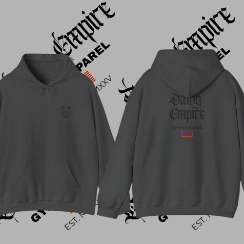DE Gothic Gym Hoodie