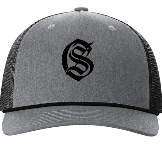 Heather Grey/ Black - FRONT