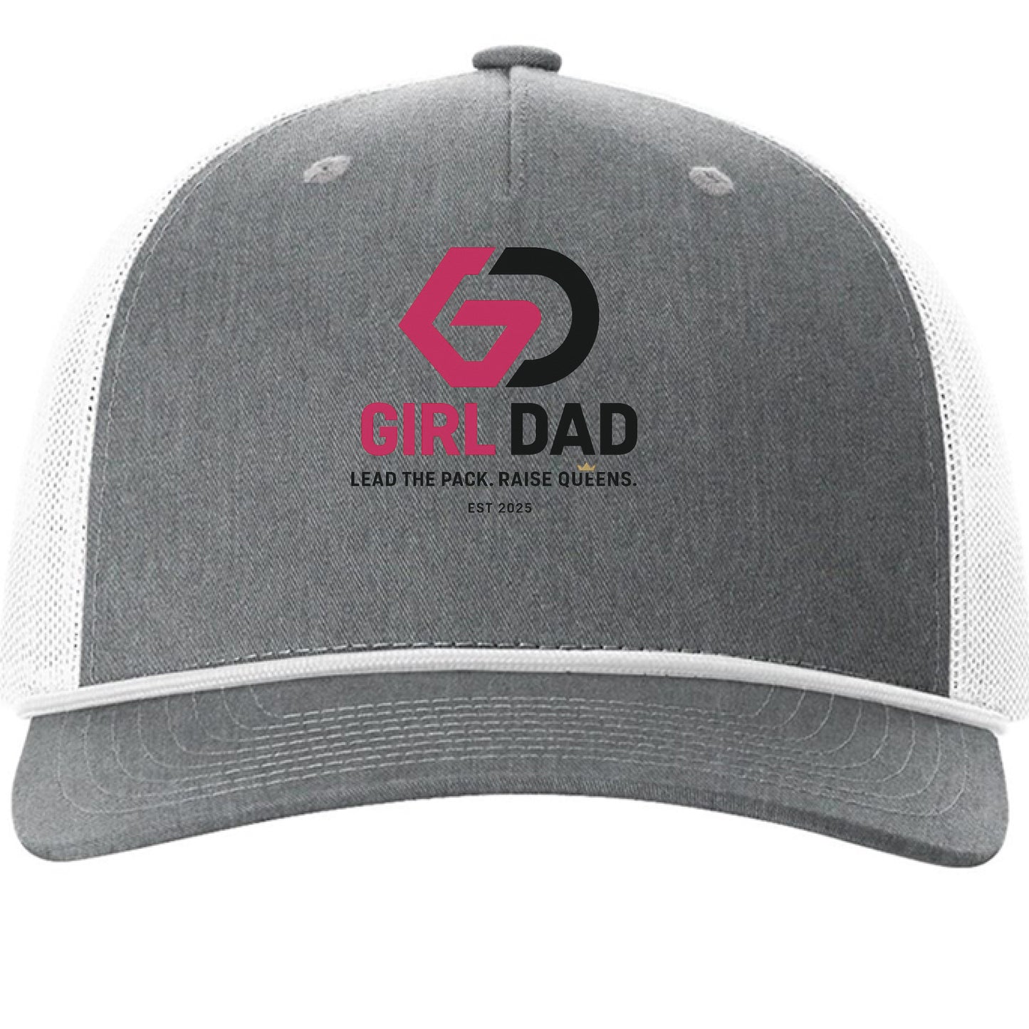 Heather Grey/ White - FRONT