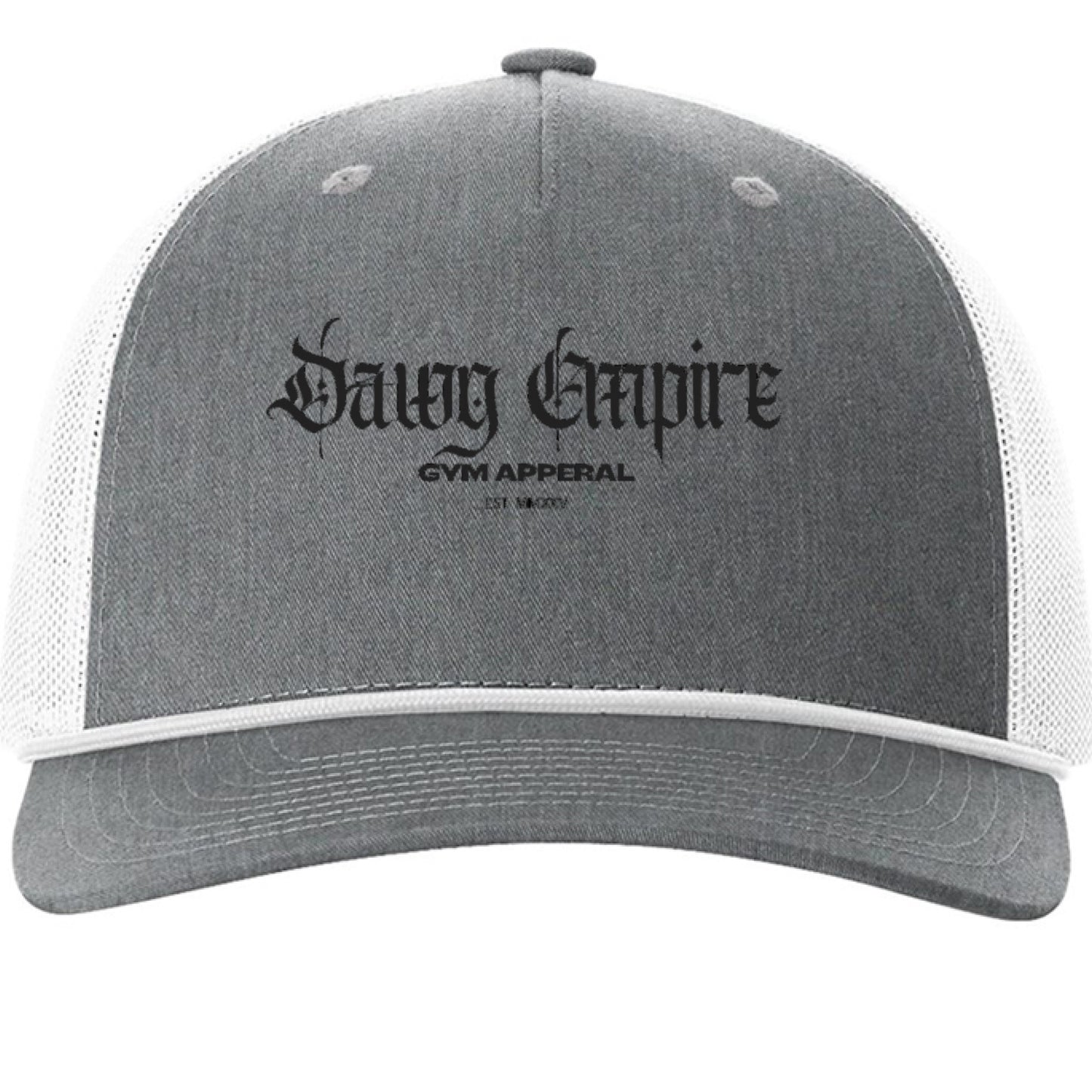 Heather Grey/ White - FRONT