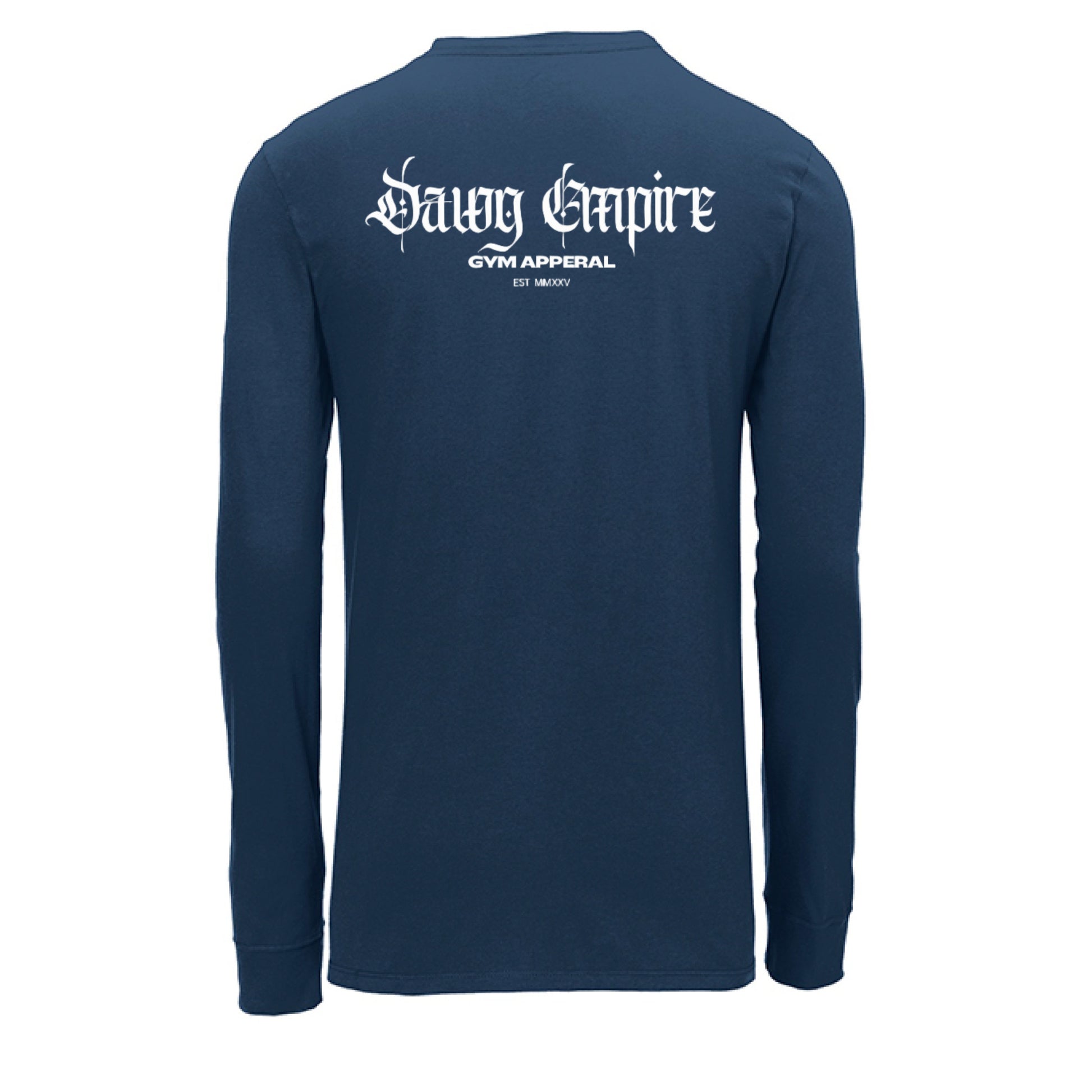 College Navy - BACK