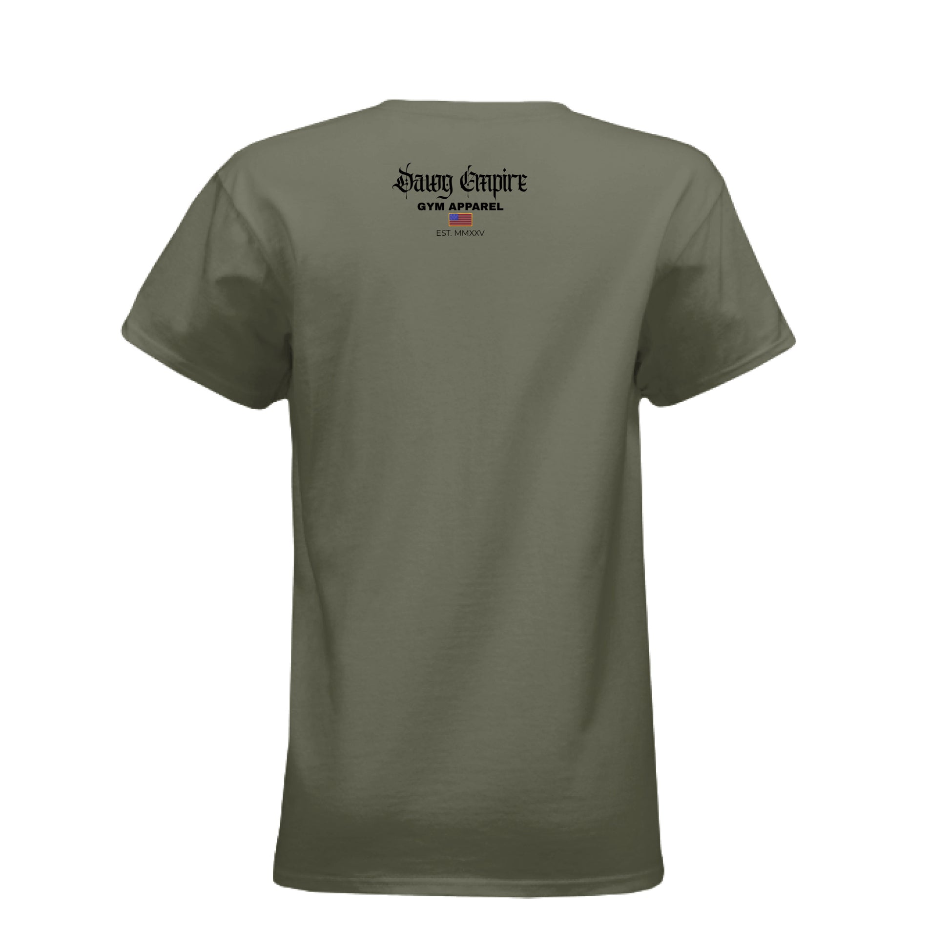 MILITARY GREEN - BACK