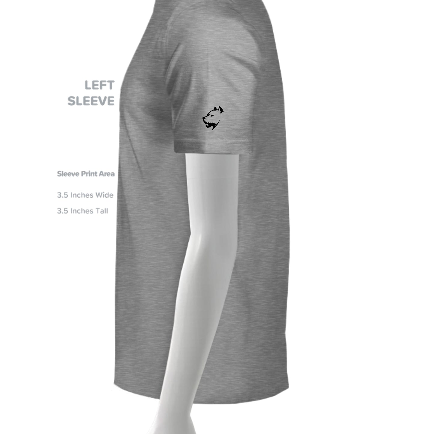 Dark Heather Grey (60/40) - N6210 - SLEEVE_LEFT