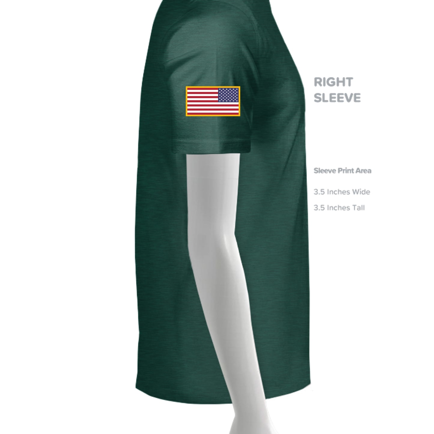 Heather Forest Green - N6210 - SLEEVE_RIGHT