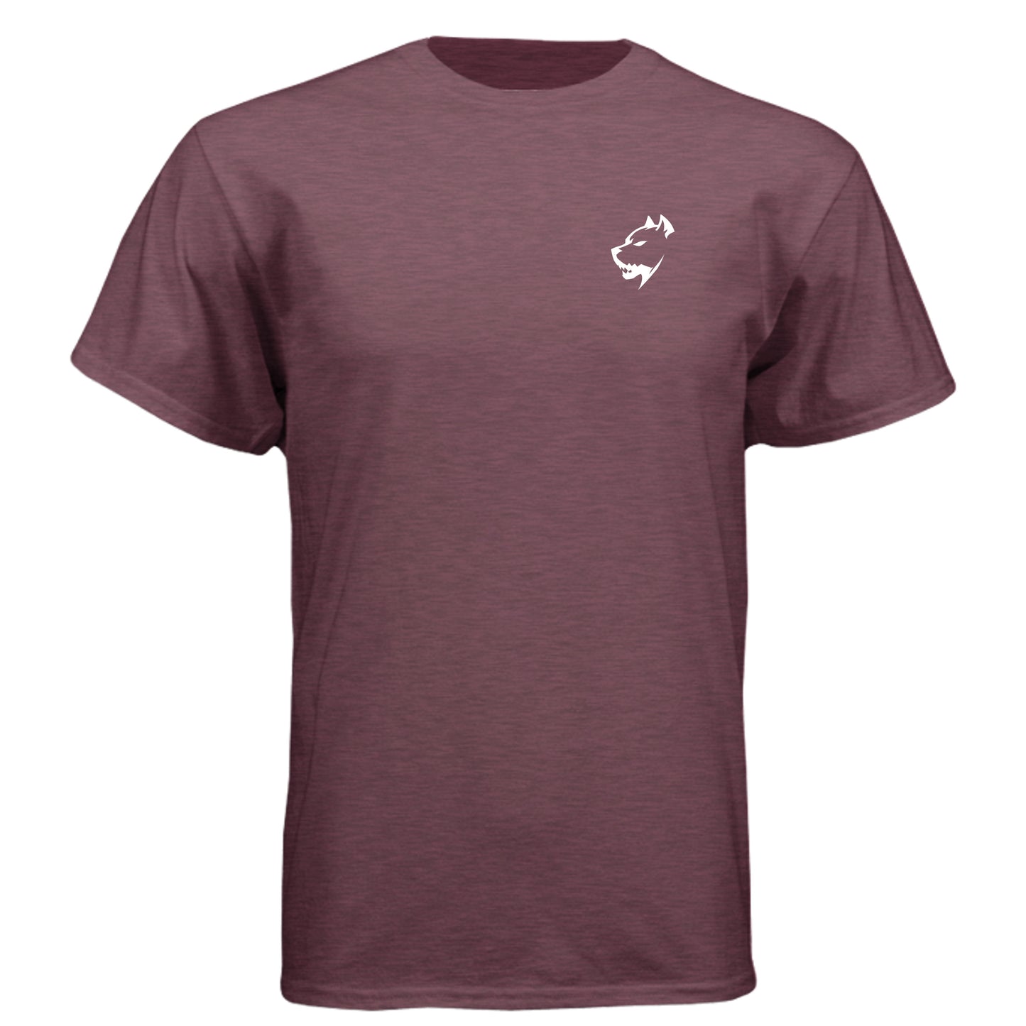 Heather Maroon - N6210 - FRONT