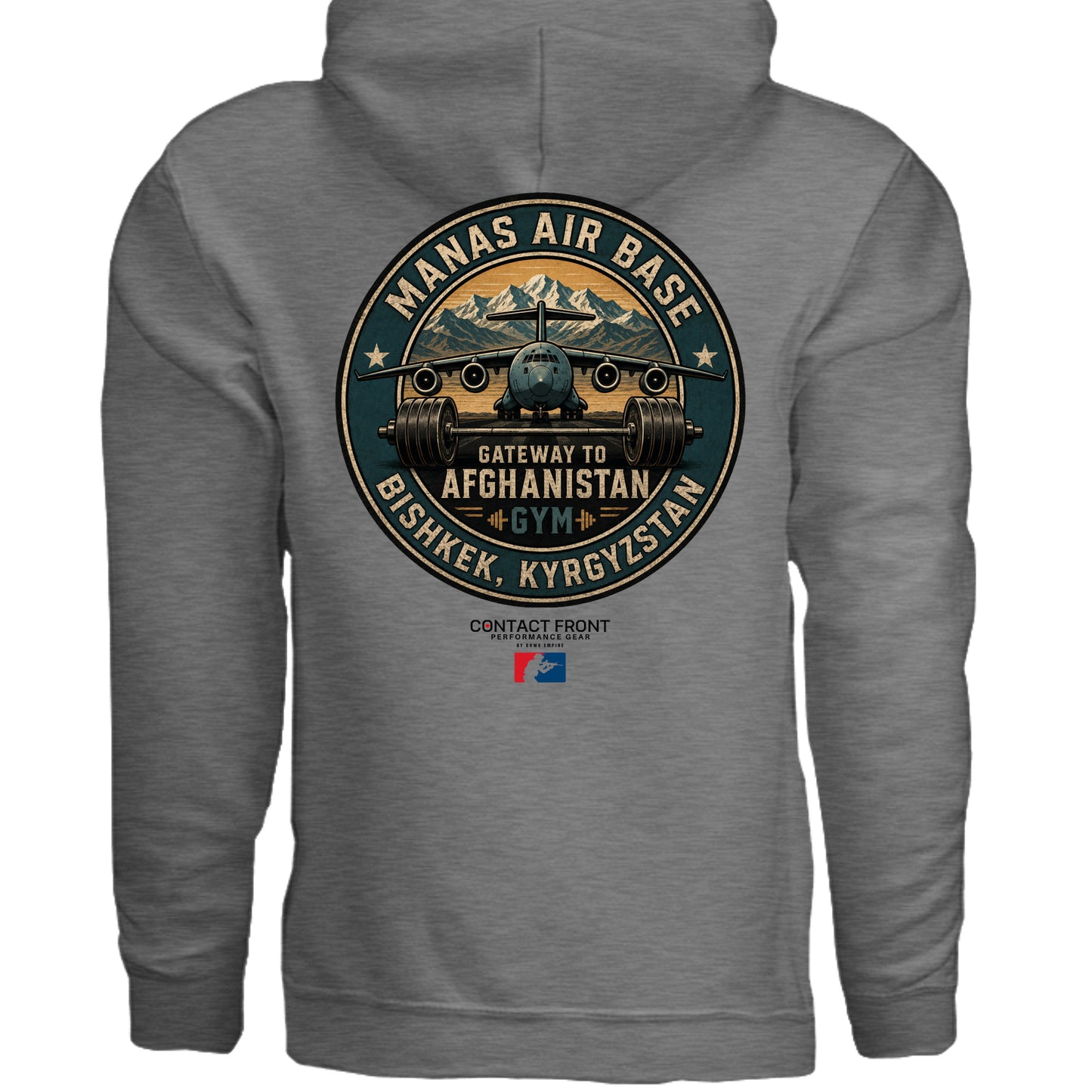GRAPHITE HEATHER - G185 - BACK