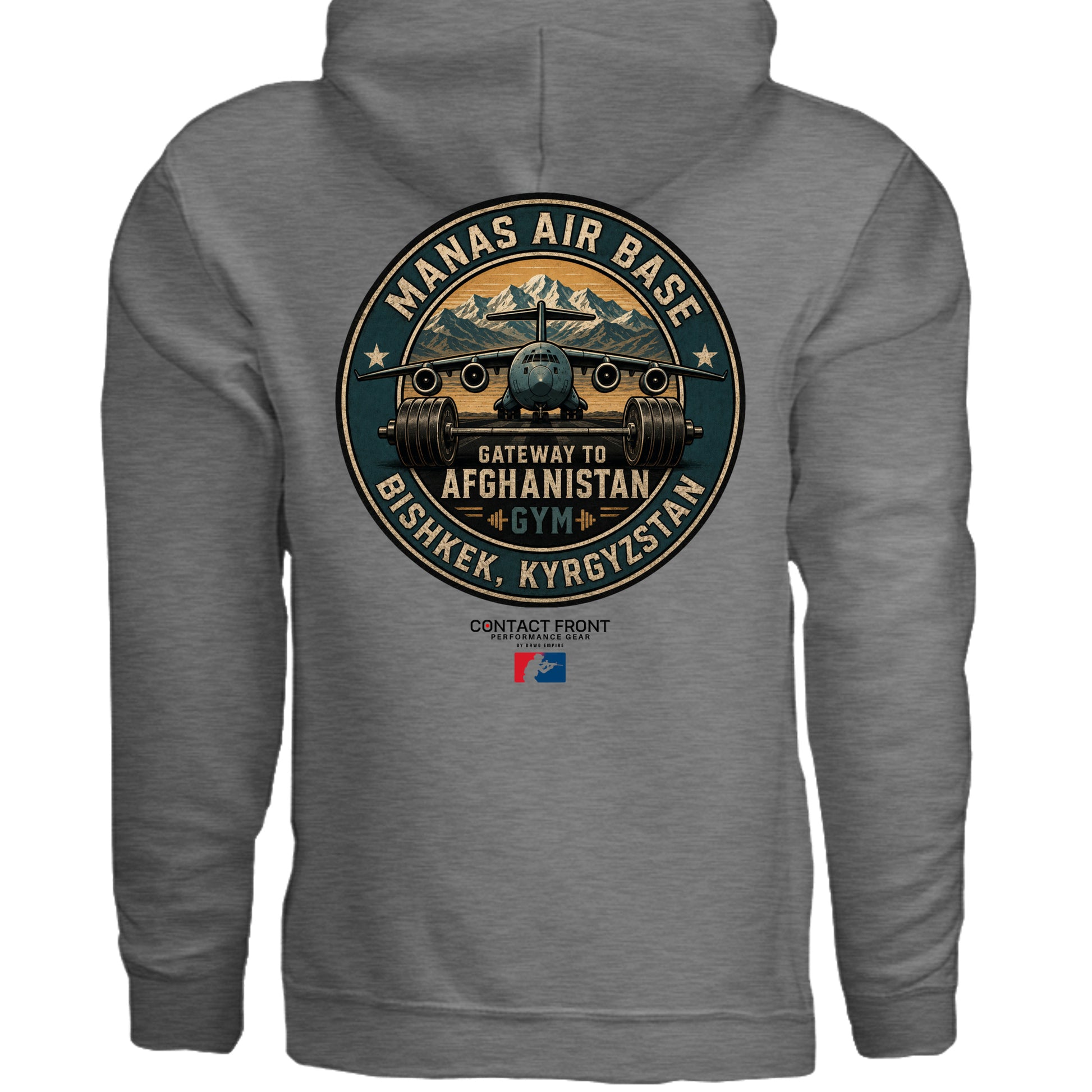 GRAPHITE HEATHER - G185 - BACK