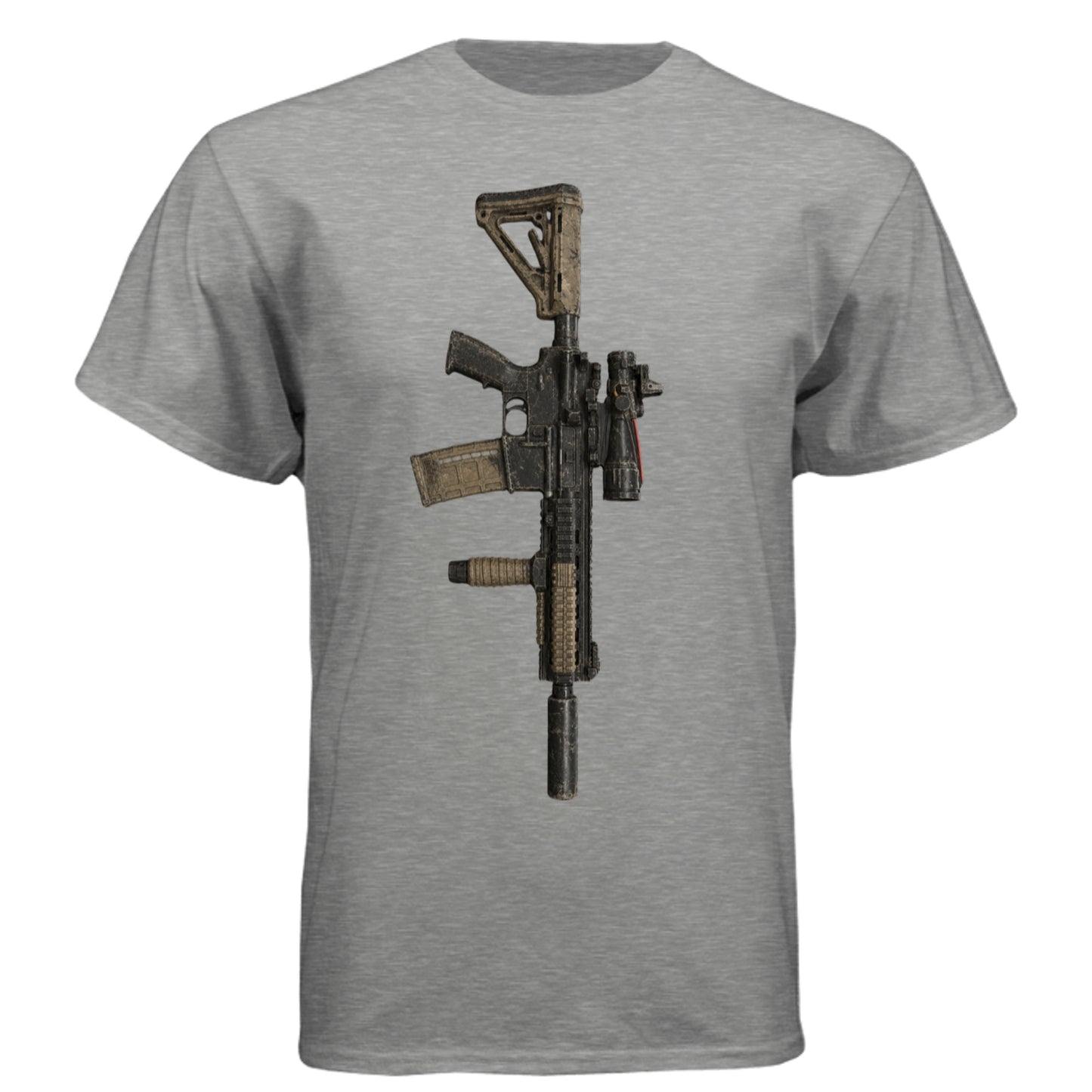 Dark Heather Grey (60/40) - N6210 - FRONT