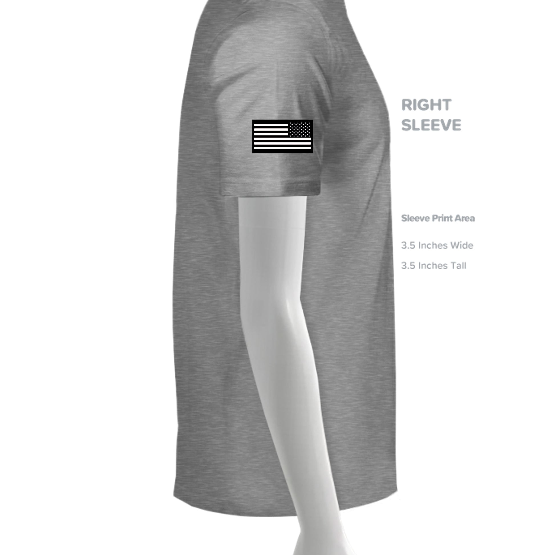 Dark Heather Grey (60/40) - N6210 - SLEEVE_RIGHT