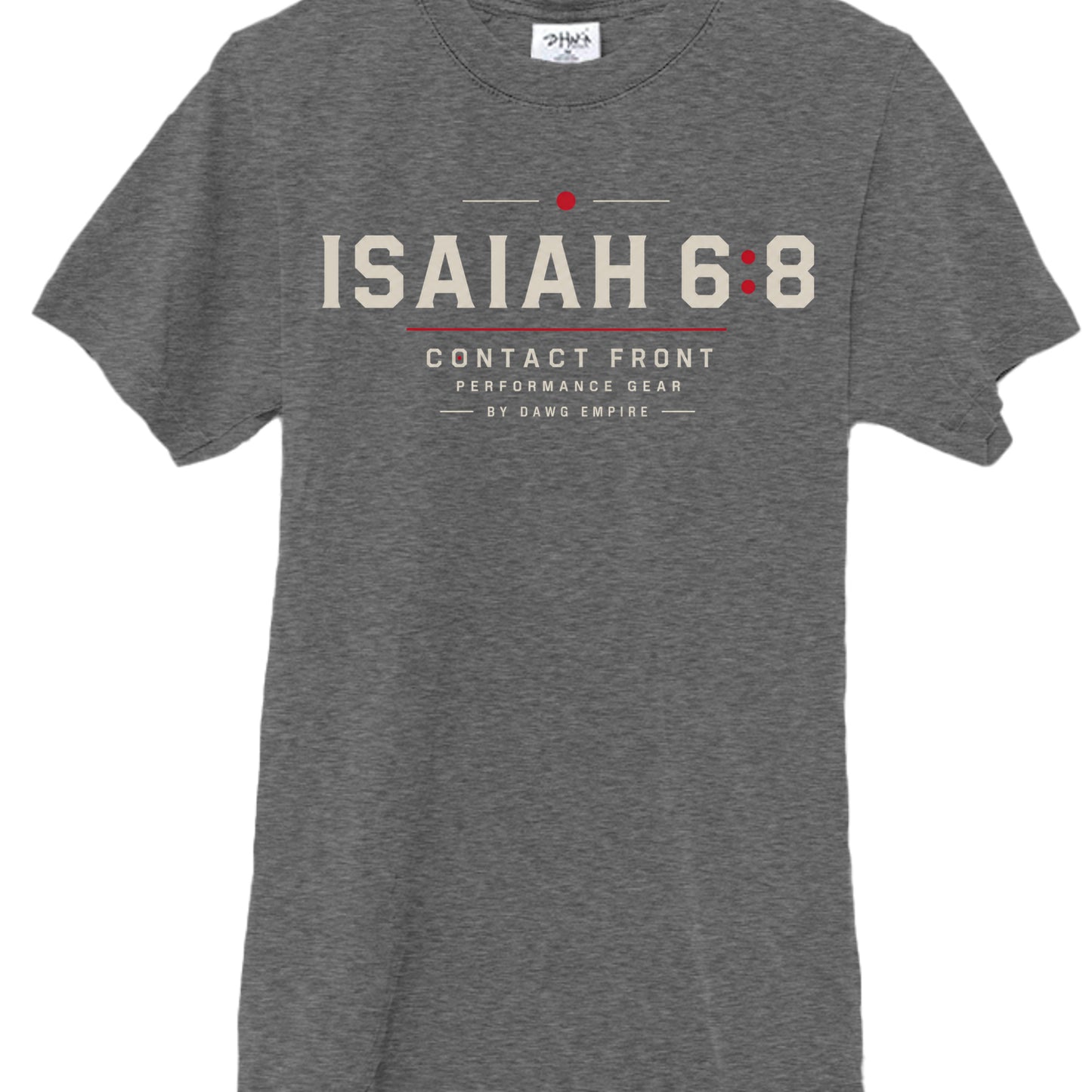 Charcoal Grey Heather - SHMHSS - FRONT