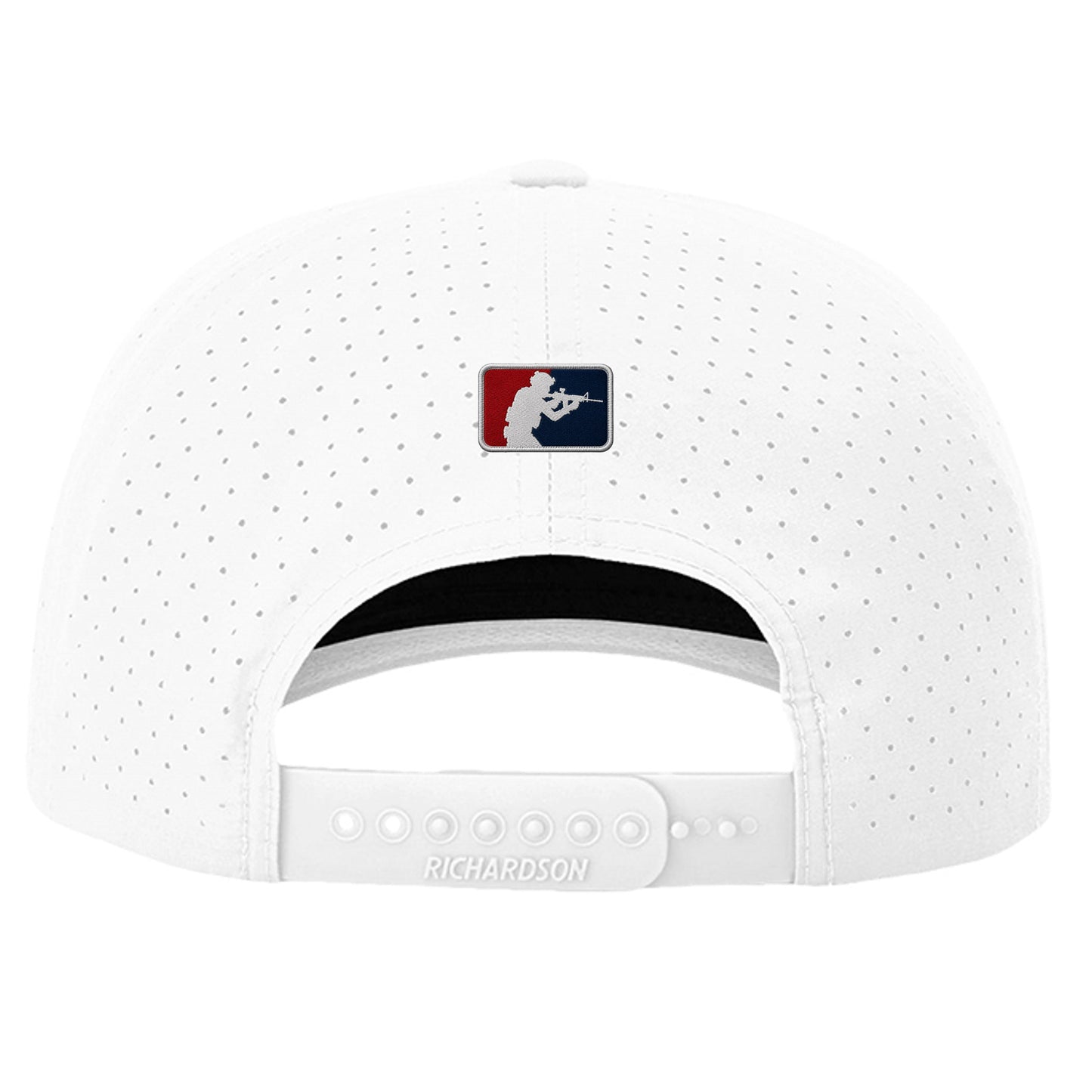 White/ White Black - 355R - BACK