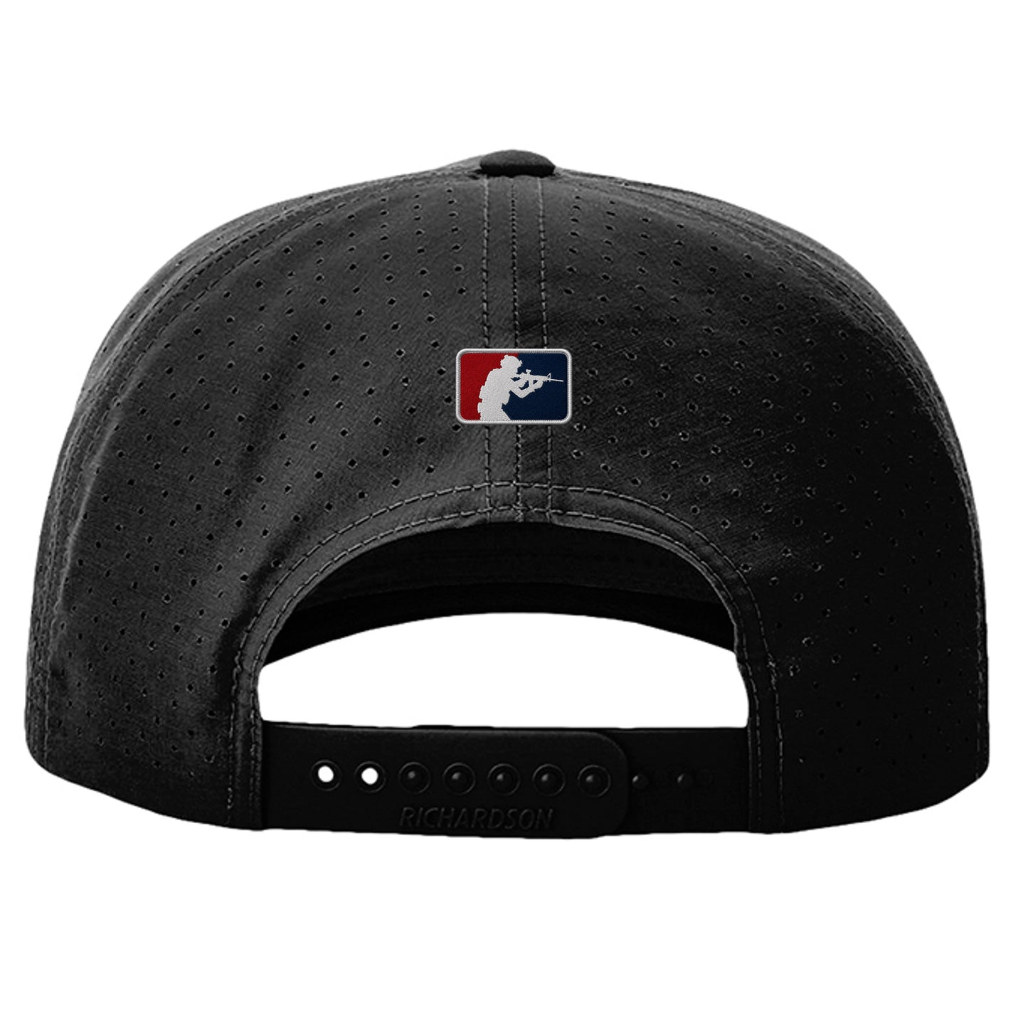 Black/ Black Grey - 355R - BACK