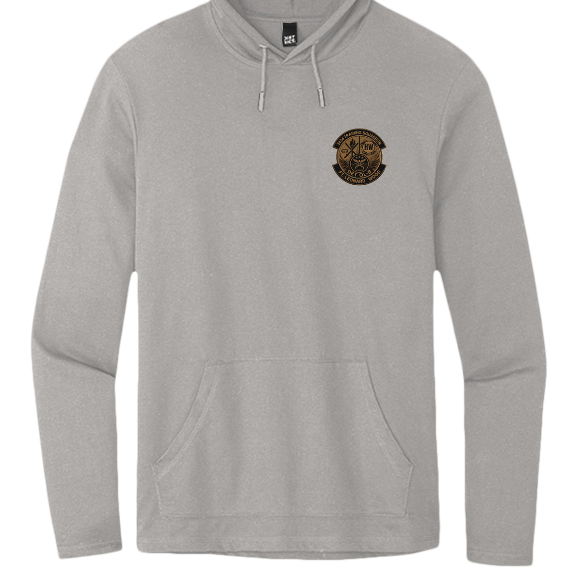 Light Heather Grey - DT571 - FRONT
