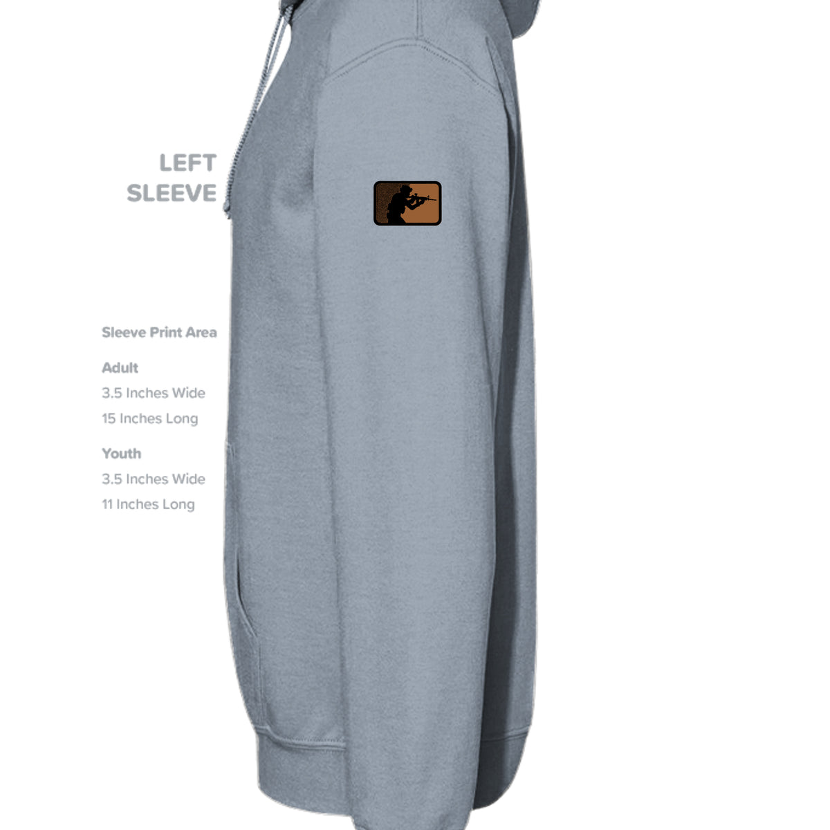 Flint Blue Heather - DT571 - SLEEVE_LEFT