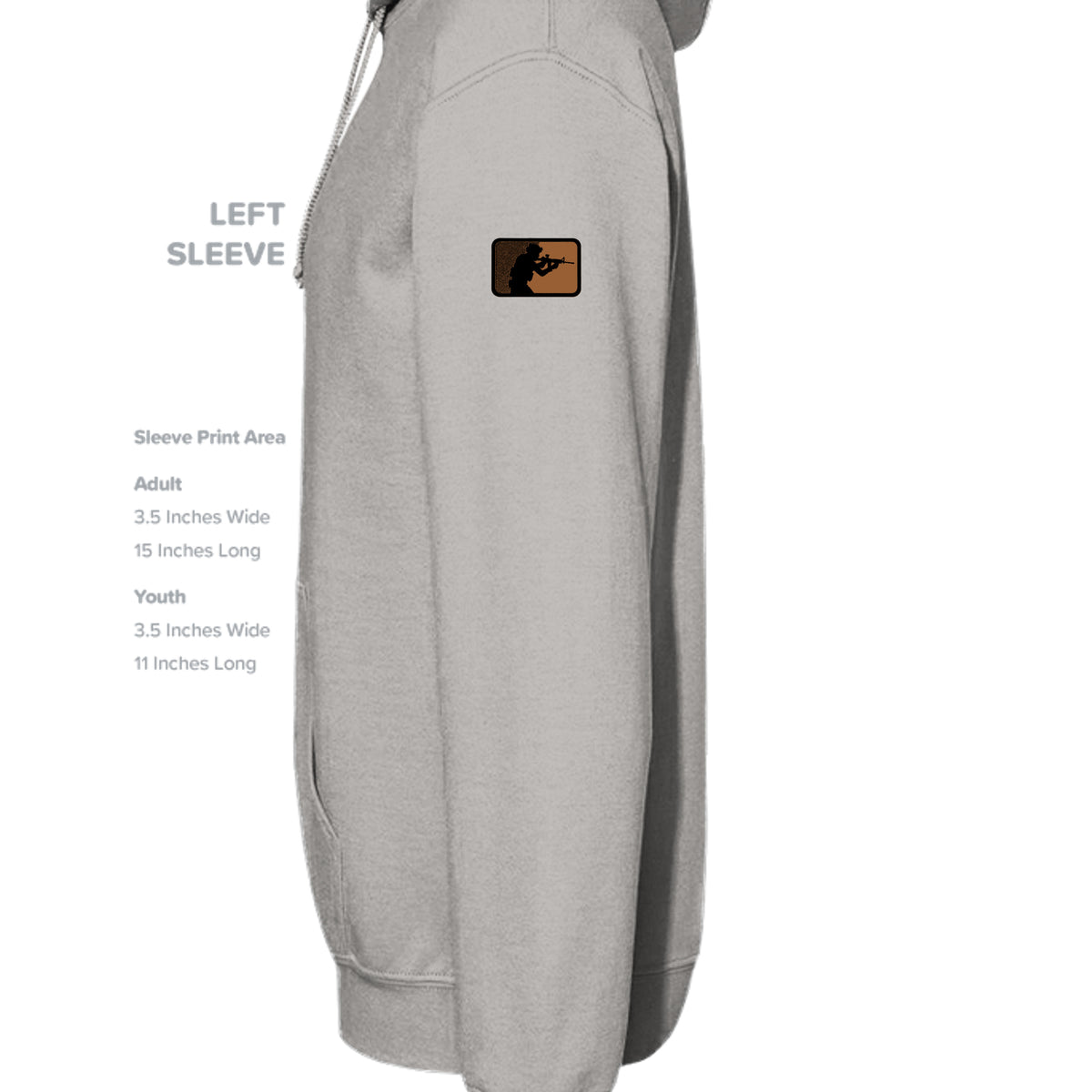 Light Heather Grey - DT571 - SLEEVE_LEFT
