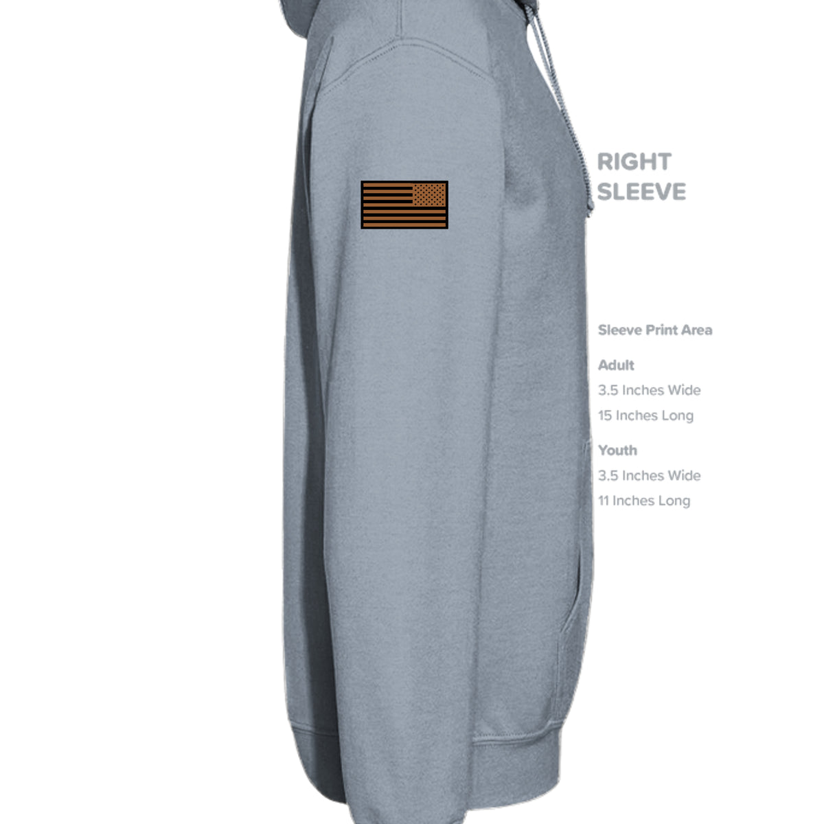 Flint Blue Heather - DT571 - SLEEVE_RIGHT