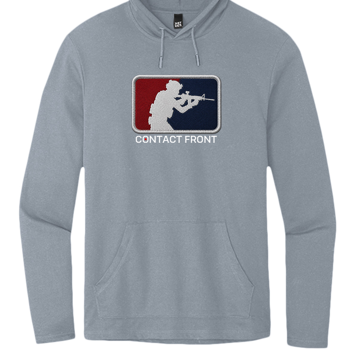 Flint Blue Heather - DT571 - FRONT